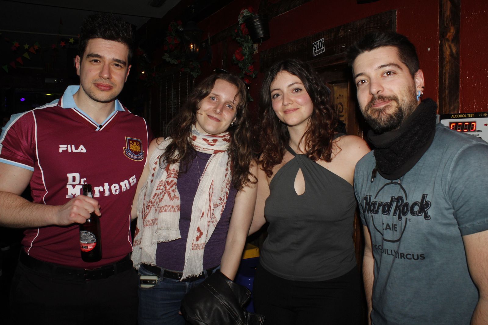 Salamanca de noche, sabado 11 de abril