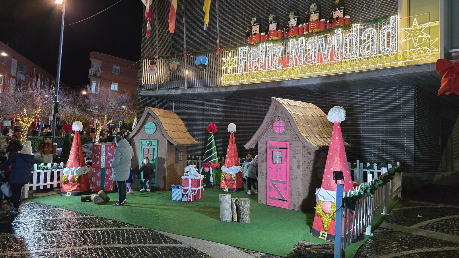 Inauguración de la Navidad en Santa Marta