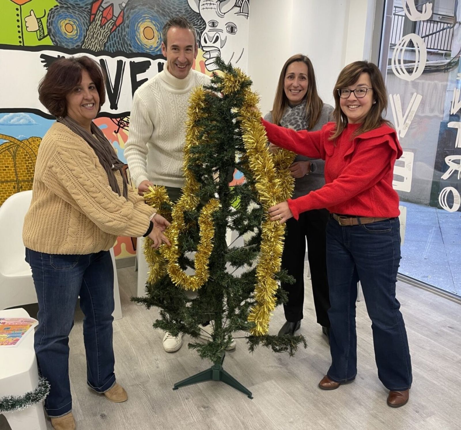 El Centro Joven se prepara para celebrar la Navidad