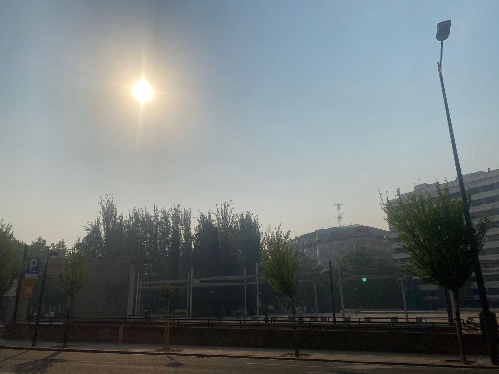 Presencia de humo en el ambiente