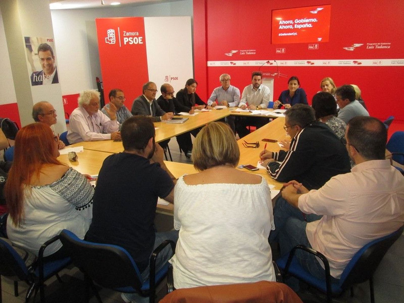 PSOE Zamora. Reuniu00f3n Comitu00e9 Electoral Provincial