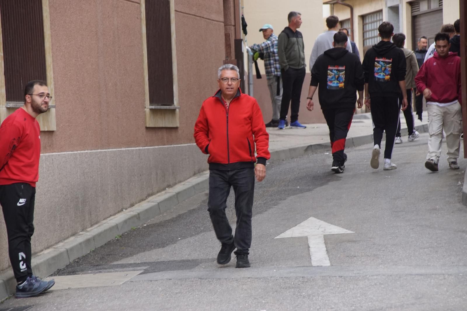Alba de Tormes celebra un encierro, capea y encierro de minibueyes