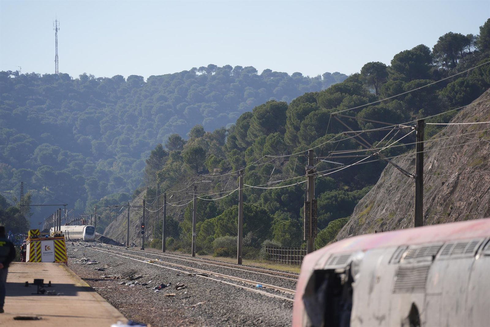 Accidente de dos trenes de alta velocidad en Adamuz