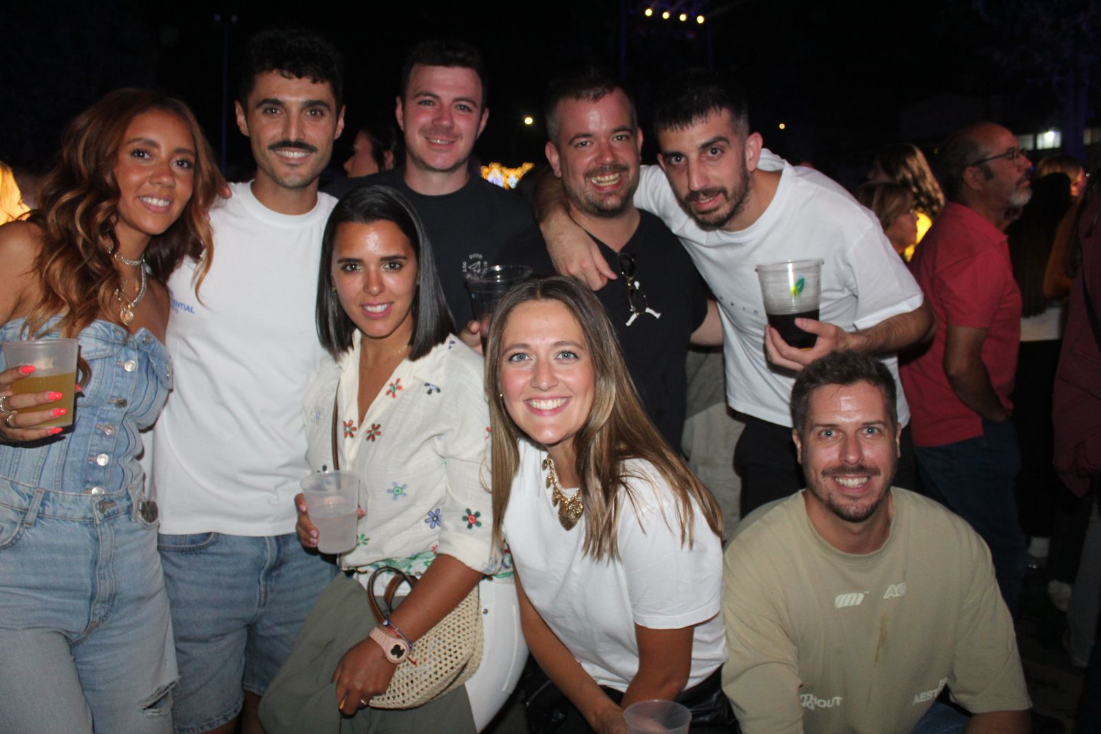 Salamanca de noche, sábado 23 de agosto