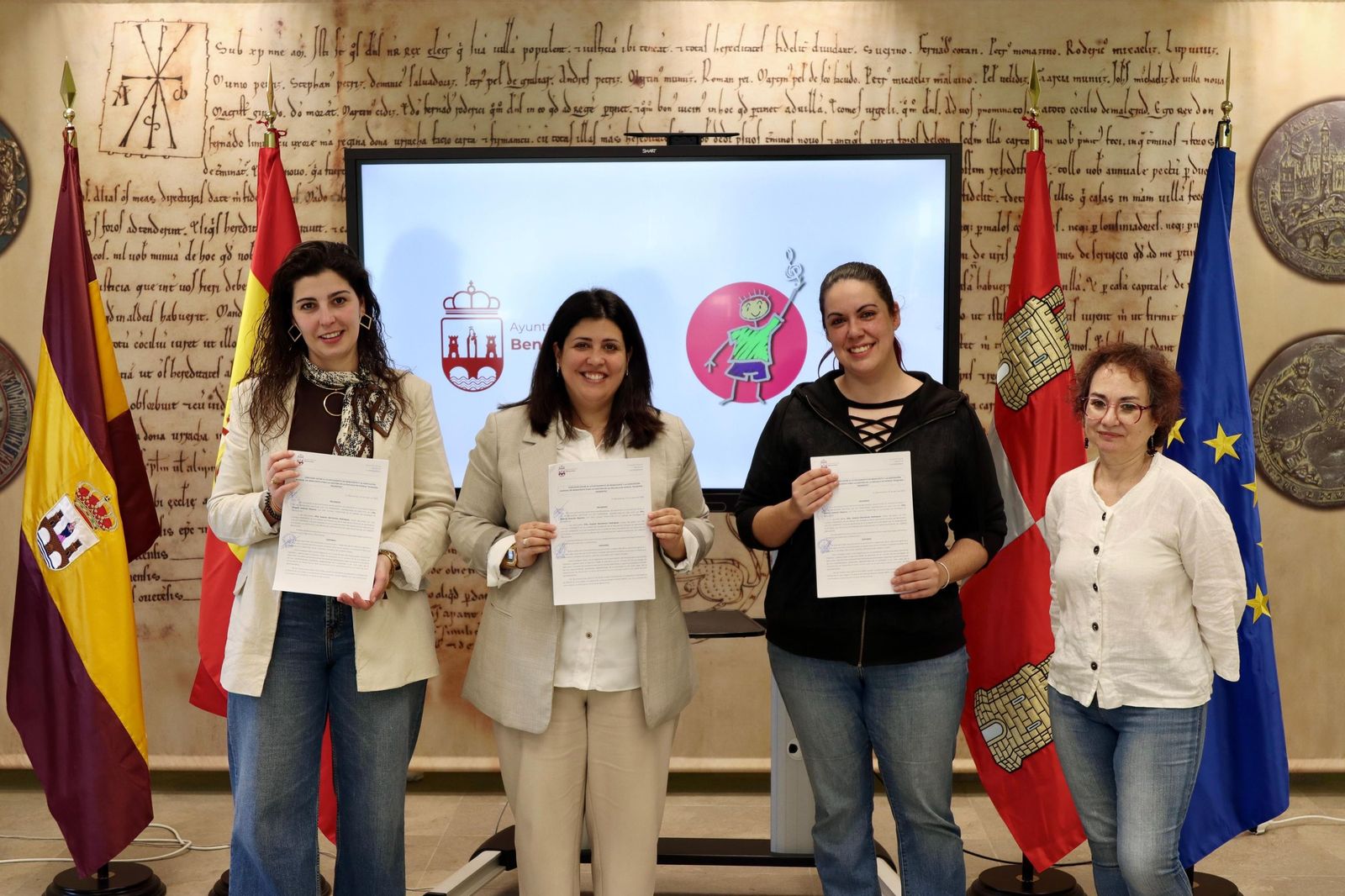 Benavente y la escuela de música Duquesa Pimentel renuevan su unión para el 2026