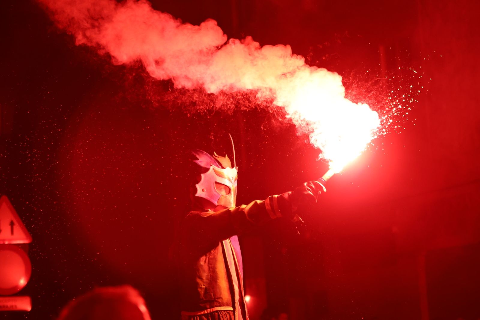 Correfoc Damonion en Villamayor