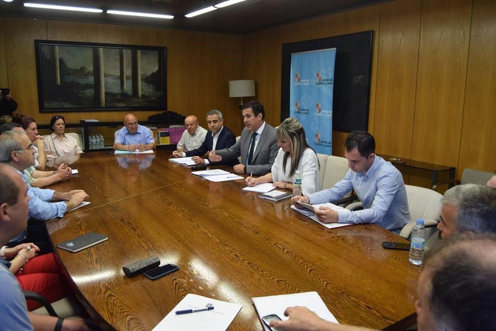 Reunión Castro Alcaldes Sanabria