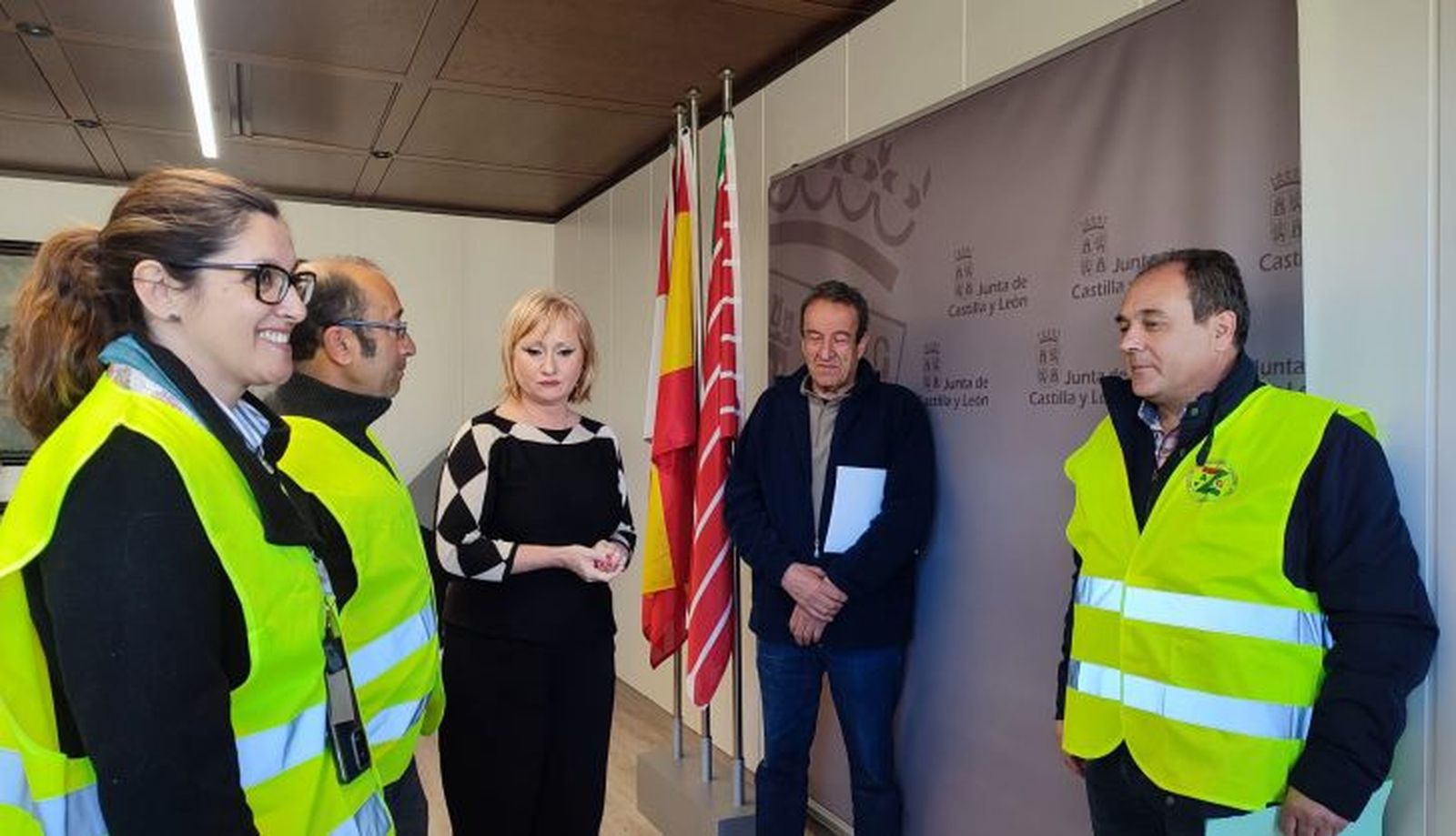 Leticia García recibe a