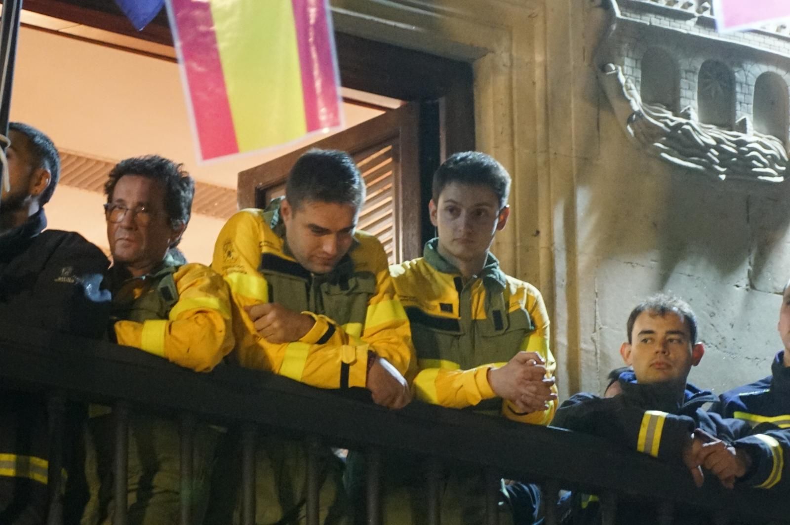 Los Bomberos de la Diputación dan voz al pregón de las fiestas de Alba de Tormes