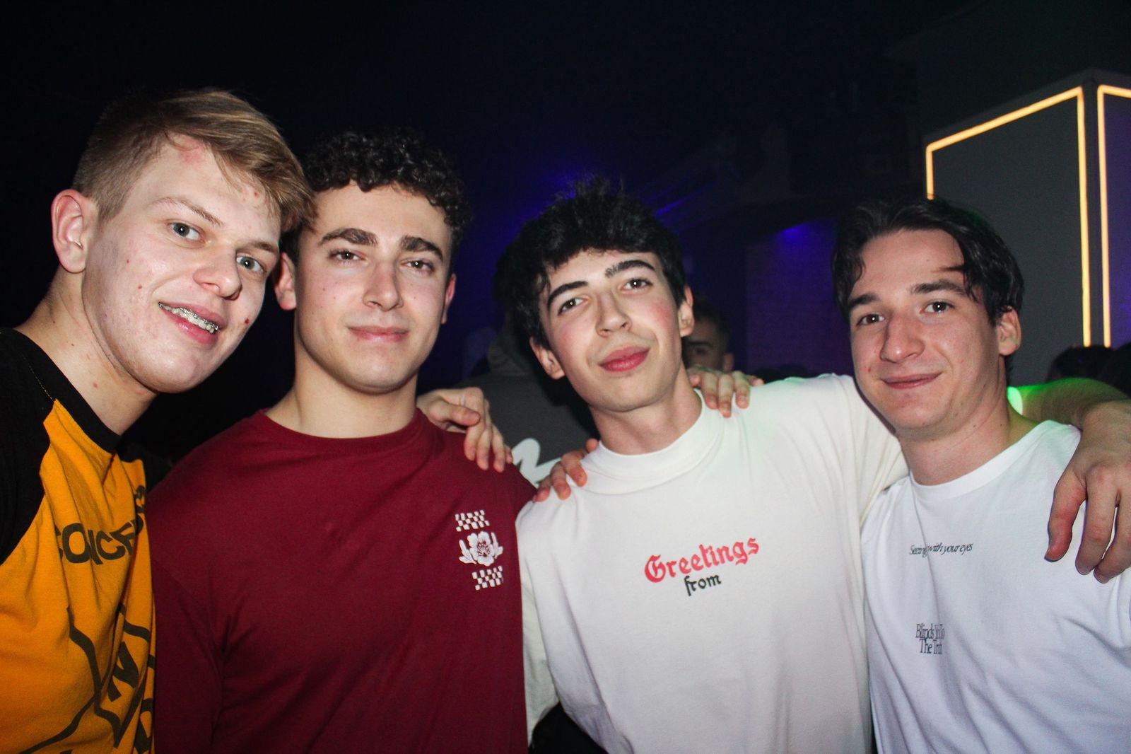 Salamanca de noche, sábado 30 de noviembre