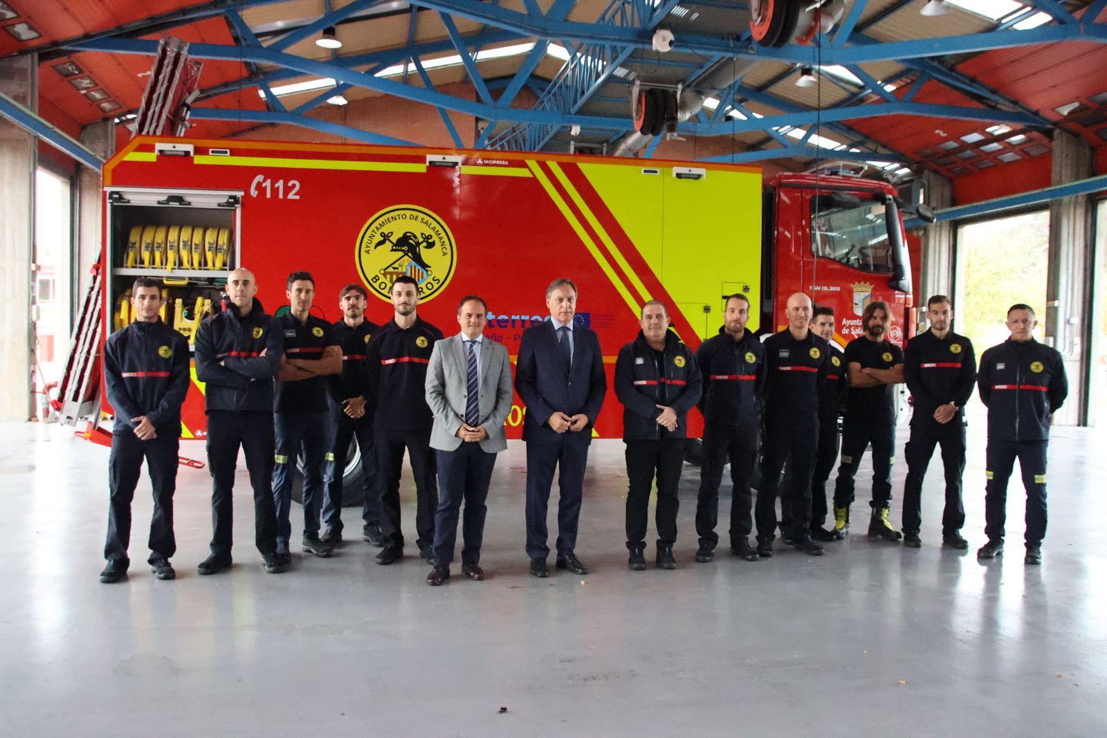 Presentación del nuevo vehículo nodriza del Servicio de Prevención, Extinción de Incendios y Salvamento