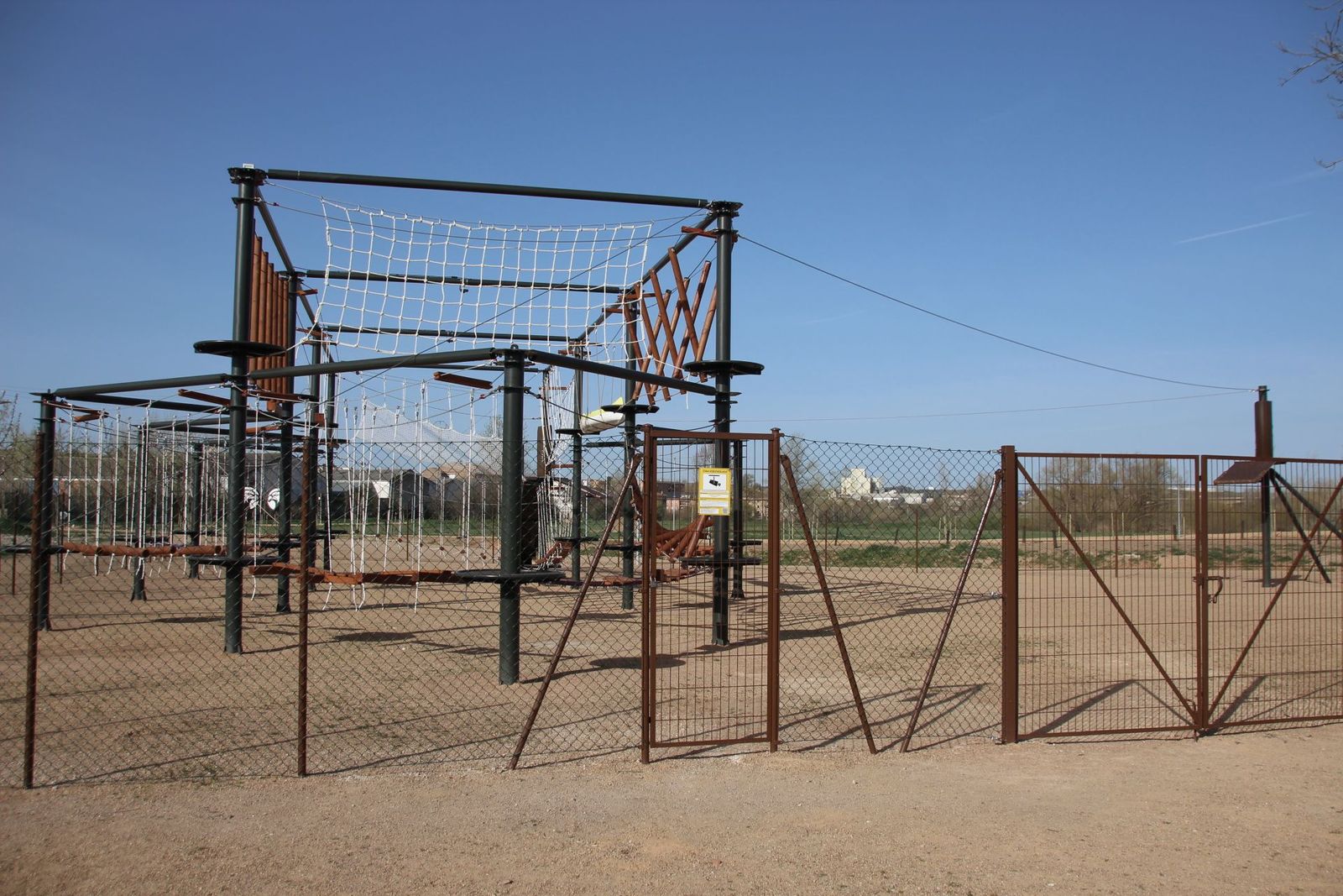 Carlos García Carbayo, visita las obras de los Corredores Verdes.