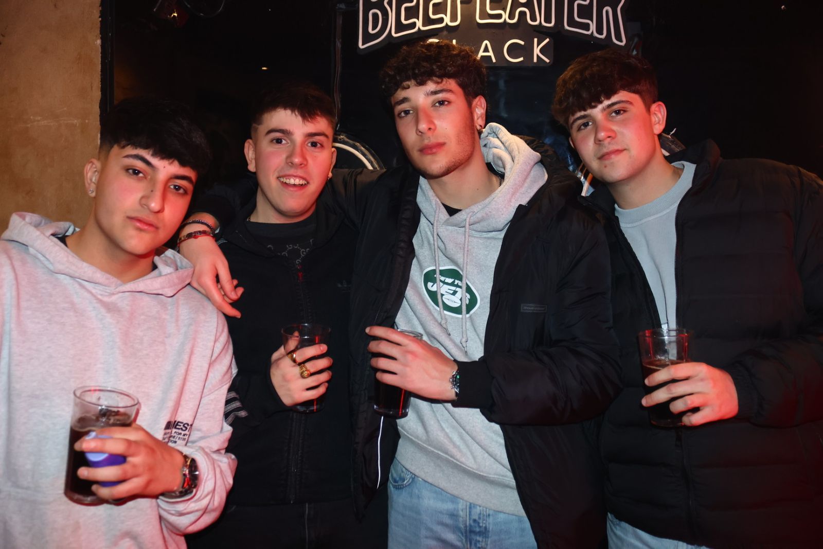 Salamanca de noche, jueves 19 de febrero