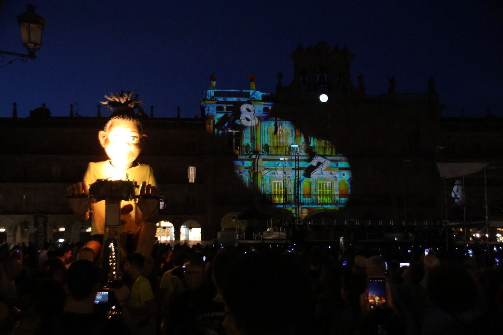 Videomapping del 20 aniversario del Facyl