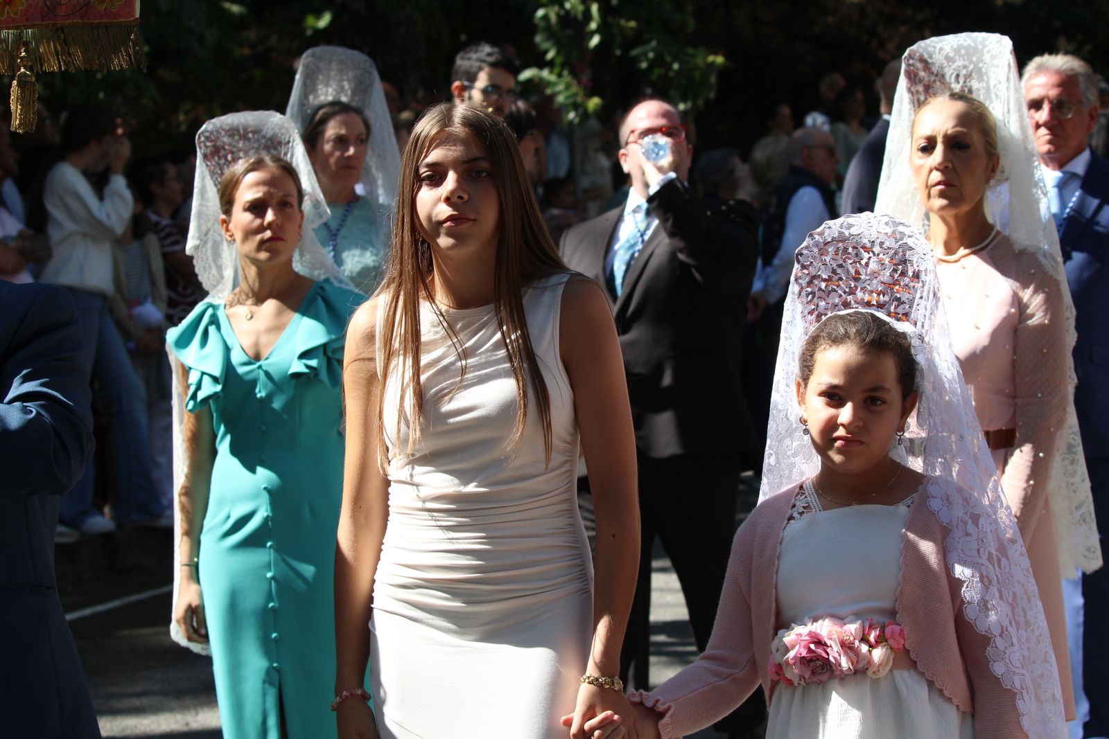 Béjar, misa y procesión en el santuario de Nuestra Señora del Castañar