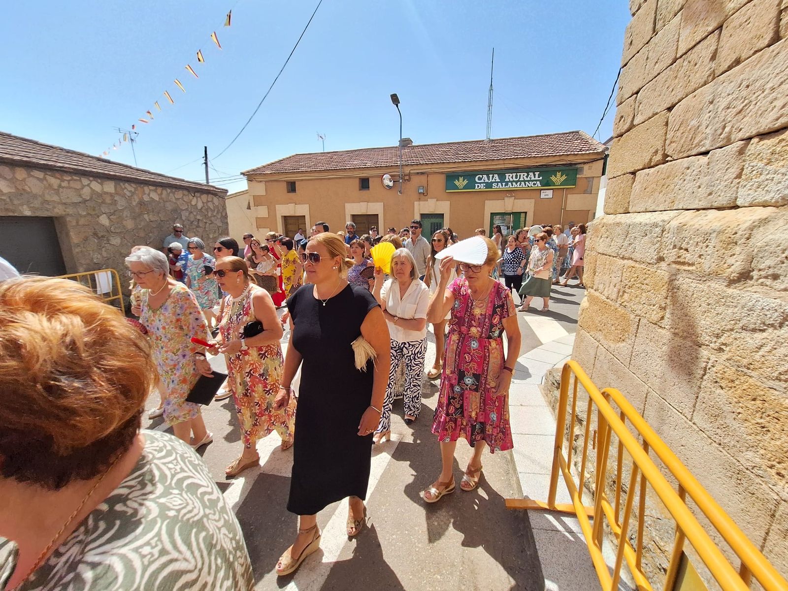 Valdelosa misa y procesión de San Roque