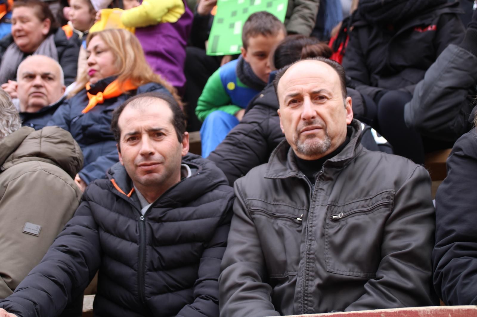 Ambiente en el encierro a caballo de Ciudad Rodrigo