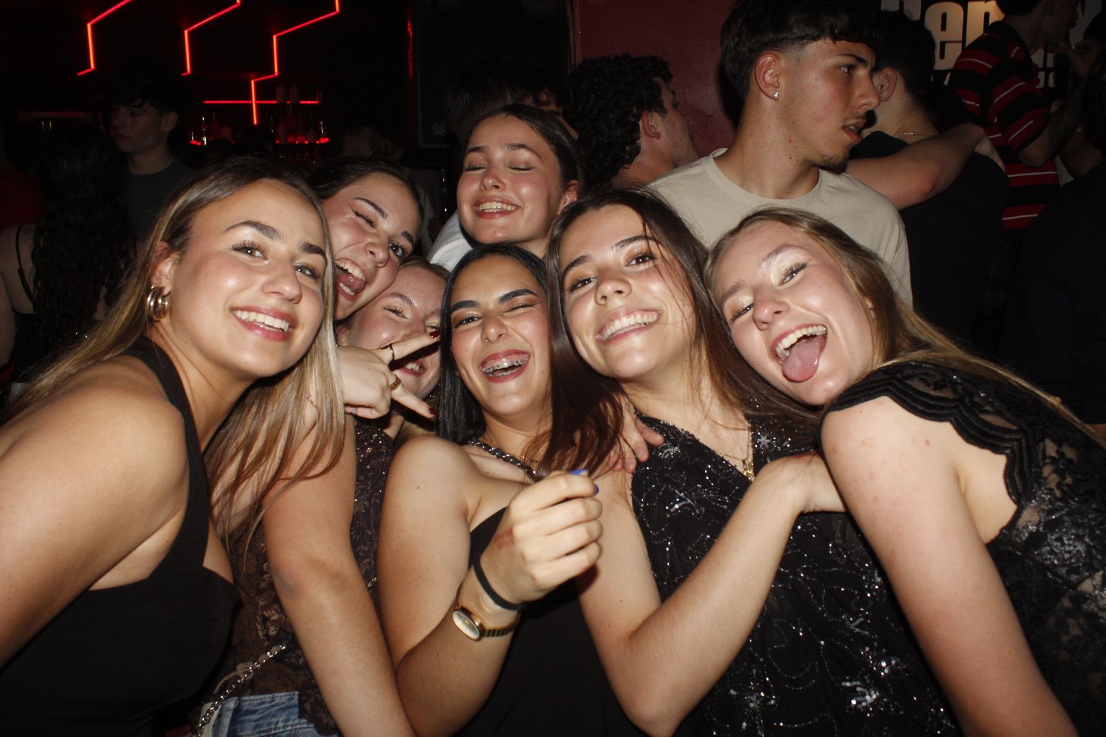 Salamanca de noche, sabado 25 de abril