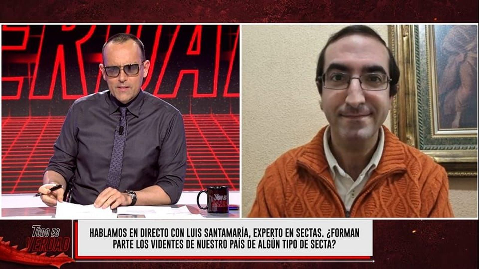 Una imagen de su intervención. Mediaset