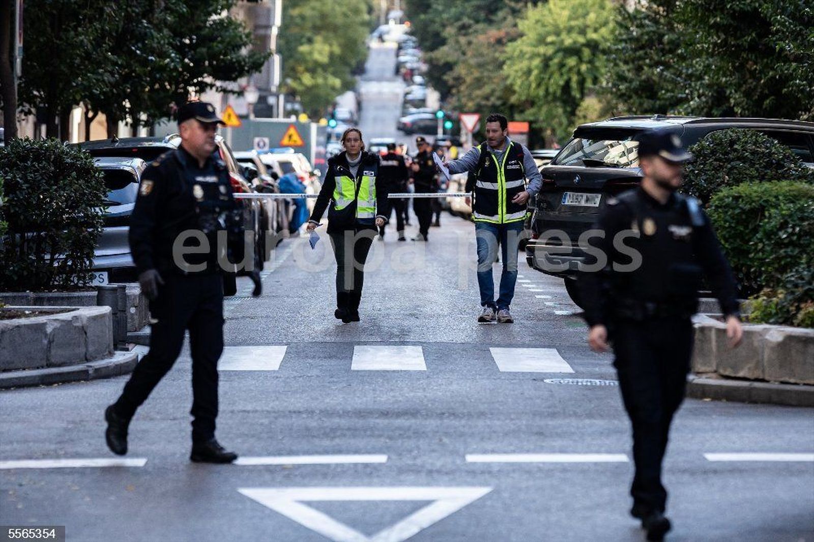 Zona donde se ha disparado al exlíder del Partido Popular de Cataluña y cofundador de Vox, Alejo Vidal. EP