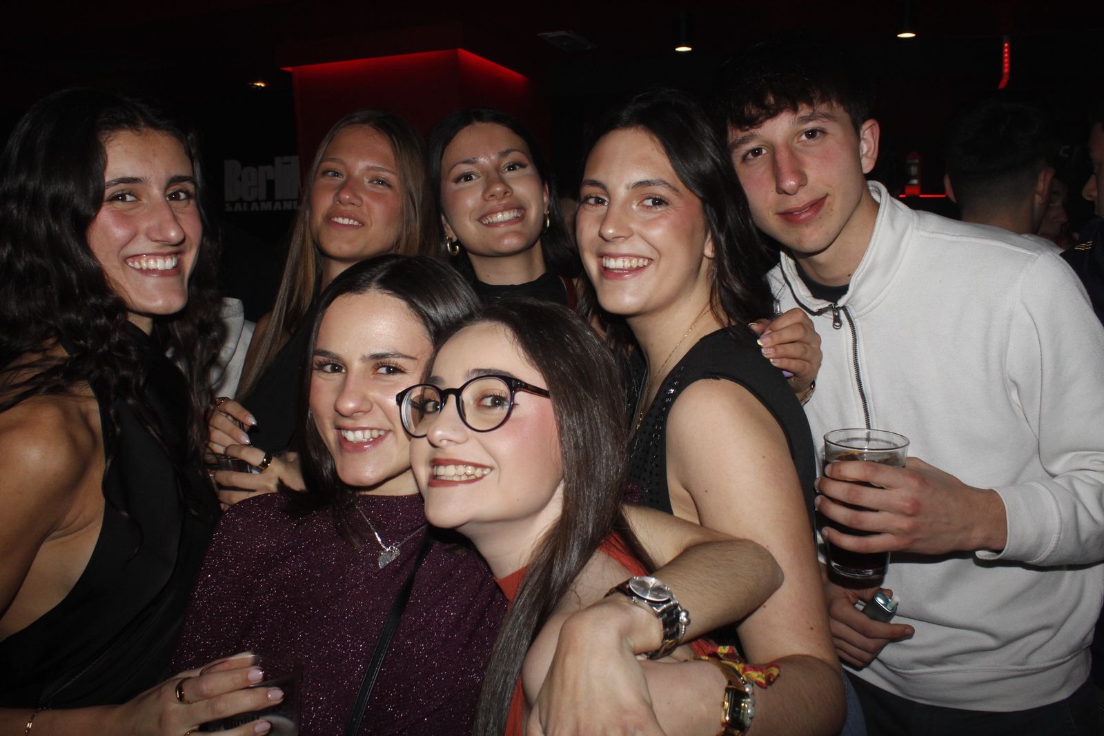 Salamanca de noche, jueves 26 de marzo