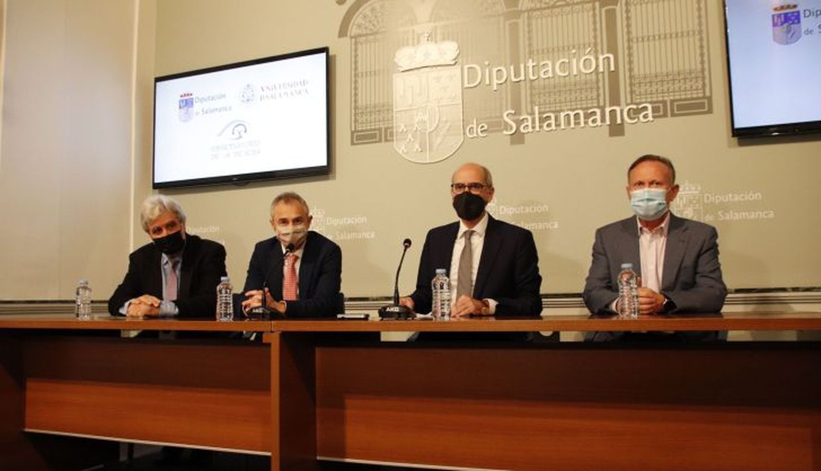 Javier Iglesias y Ricardo Rivero, presentan las actividades del Proyecto Observatorio de la Dehesa