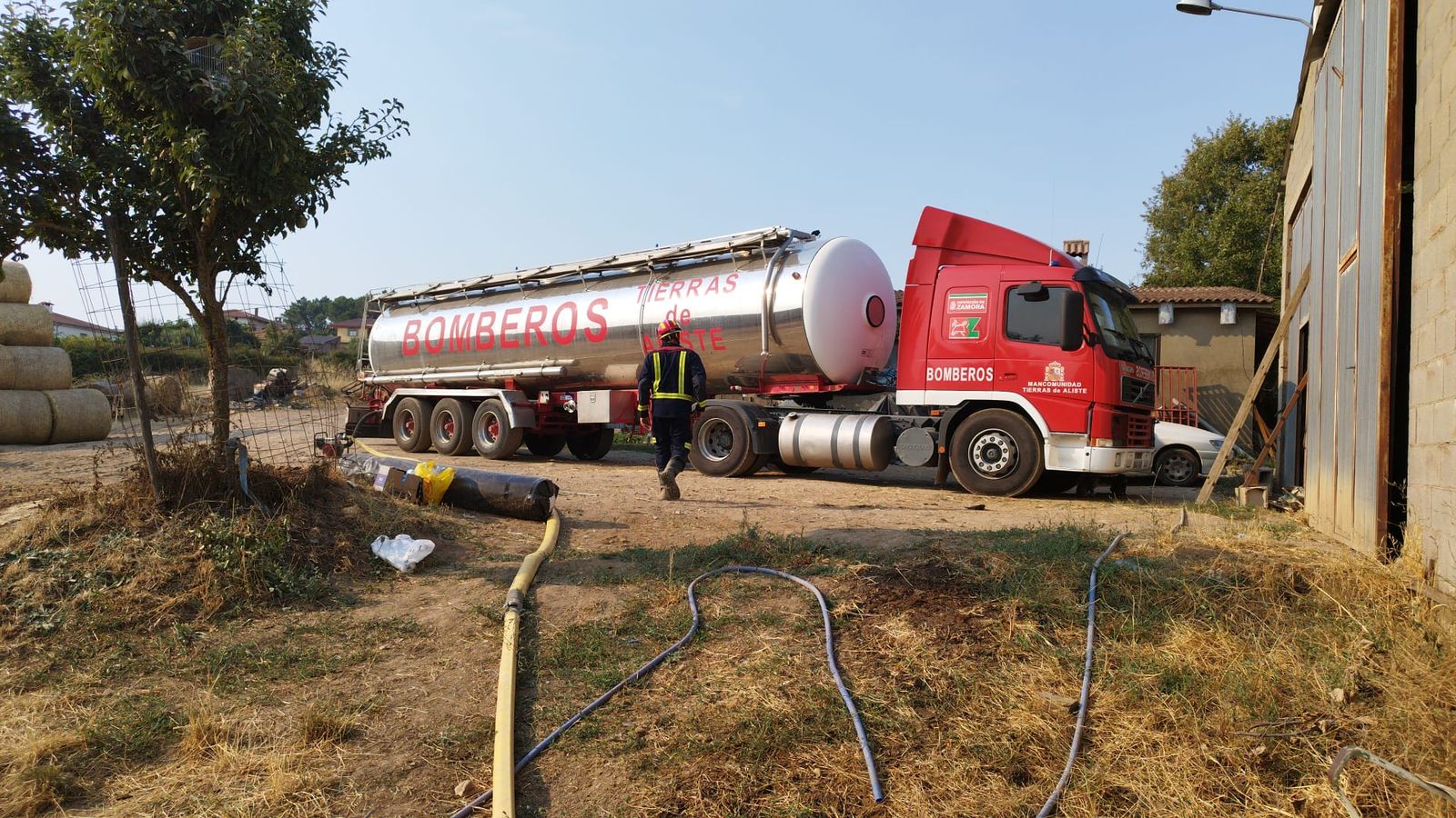 GALERÍA | Así evolucionaron los tres focos del fuego en Alcañices