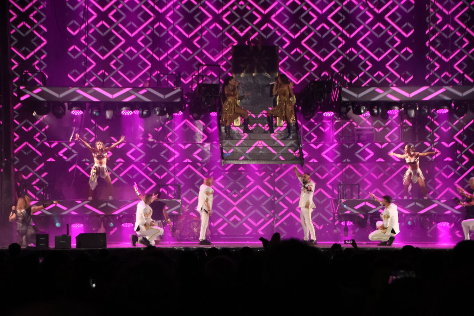 Panorama en la plaza Mayor de Guijuelo
