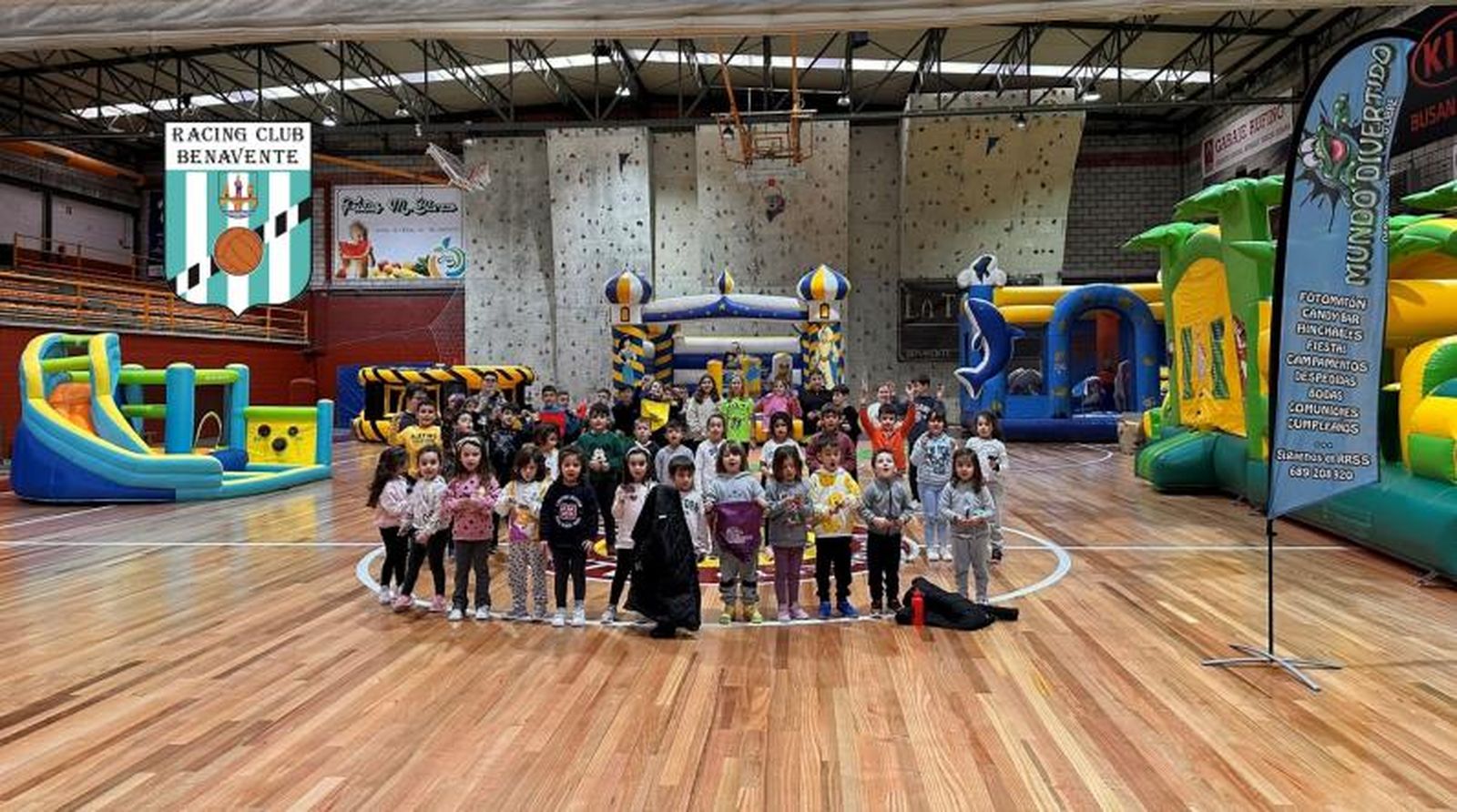 Mini Olimpiadas. Foto: Racing Club Benavente