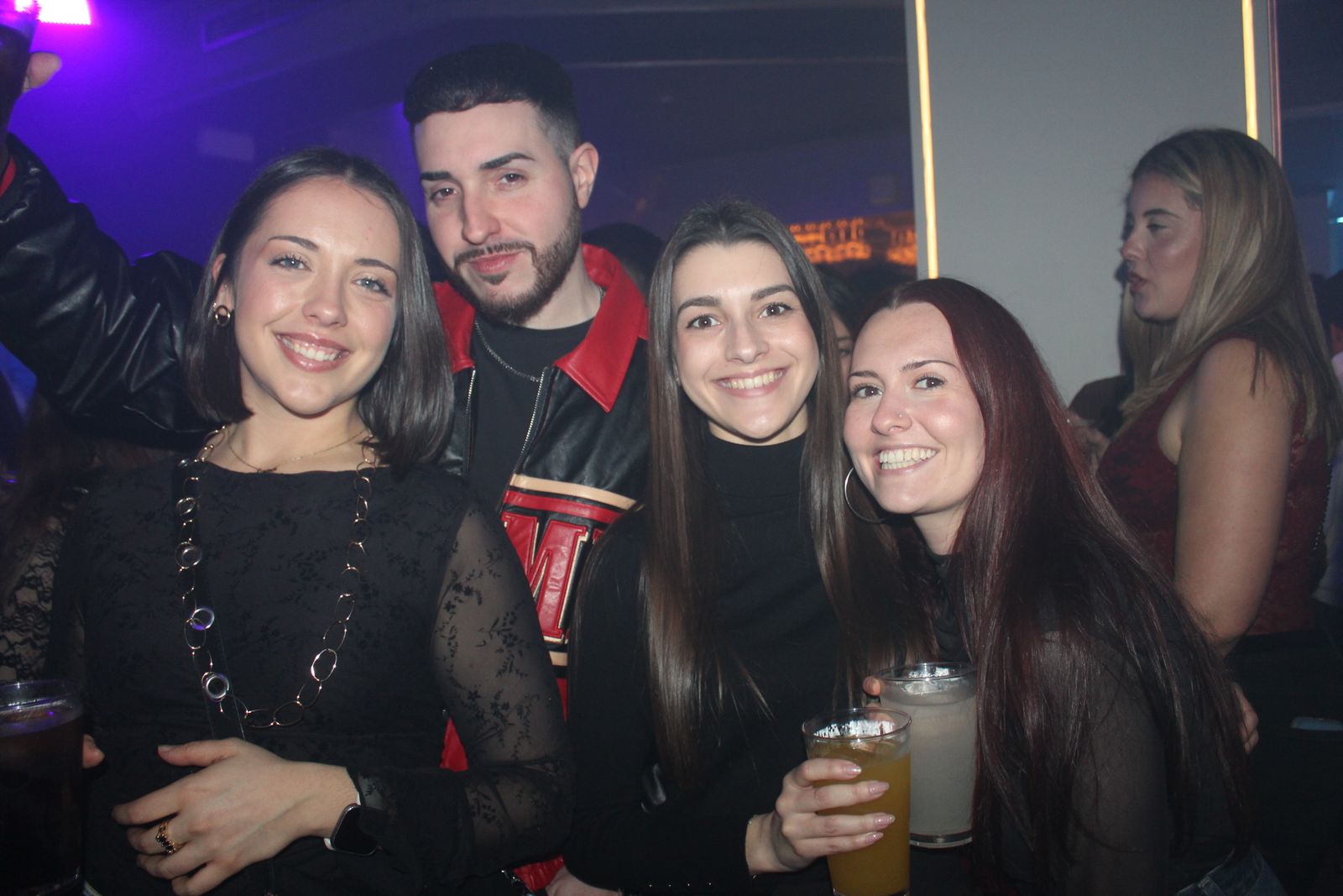 Salamanca de noche, viernes 24 de enero