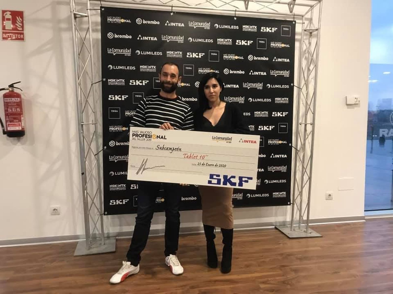 Iván Martín Báez, en la edición 2020