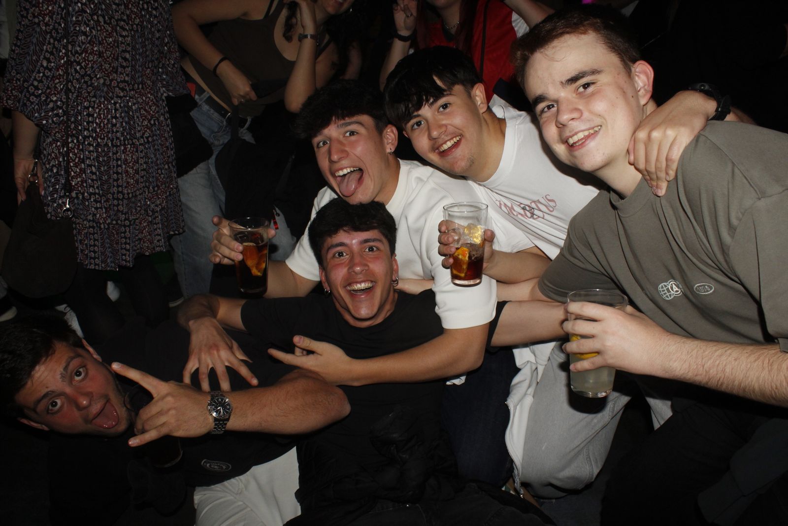 Salamanca de noche, sábado 4 de abril