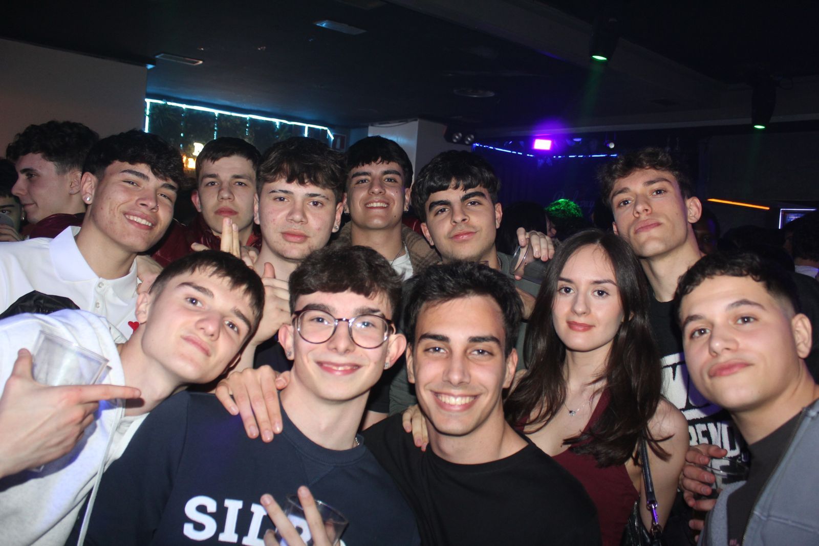 Salamanca de noche, sabado 28 de febrero