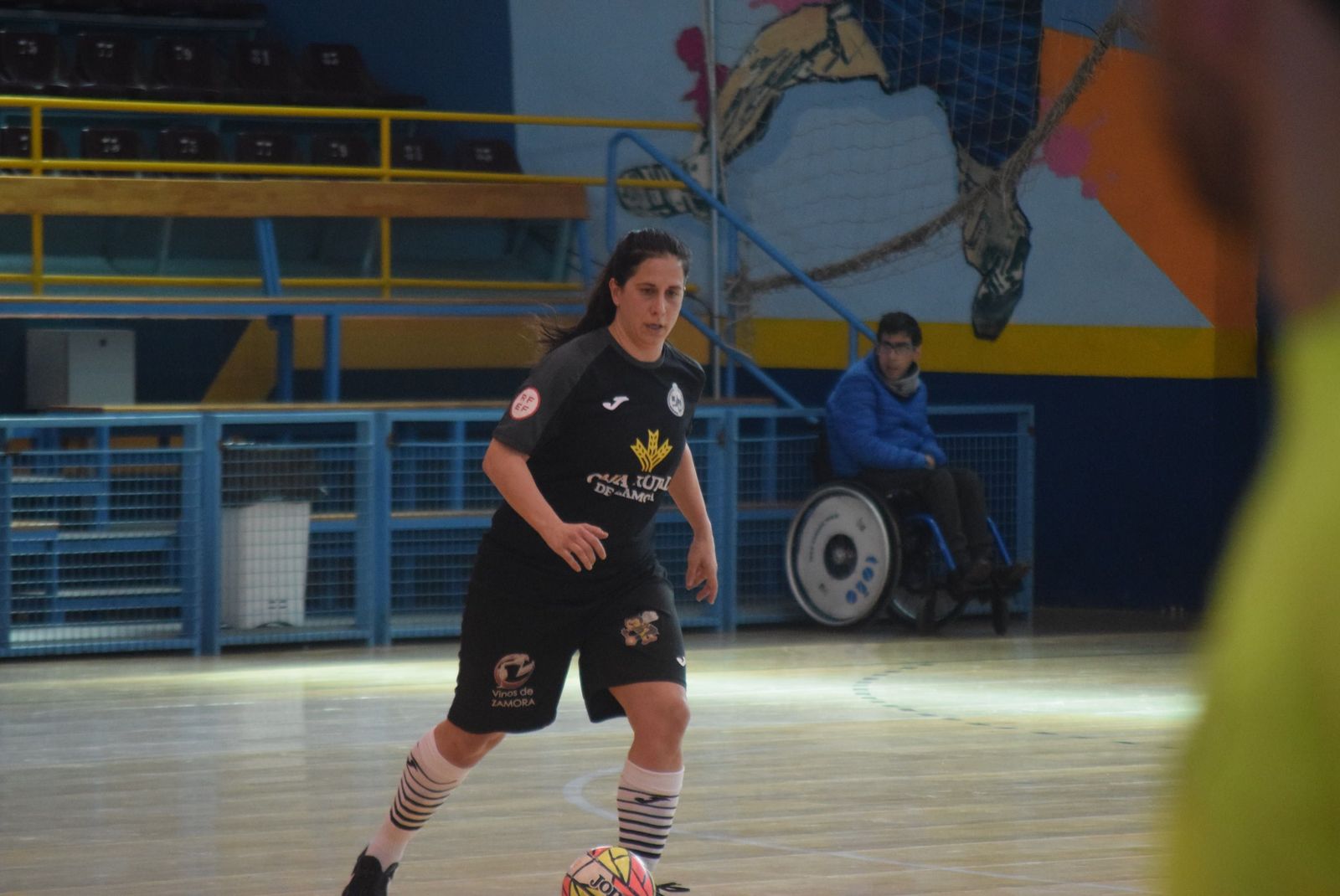 Lara Morín en el River Zamora - San Fernando. Archivo.