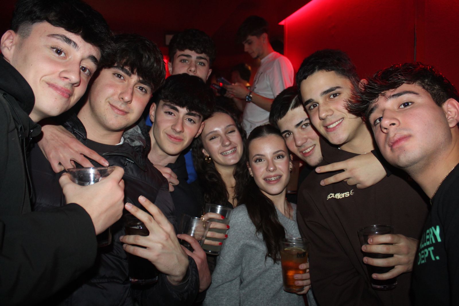 Salamanca de noche, sabado 27 de noviembre