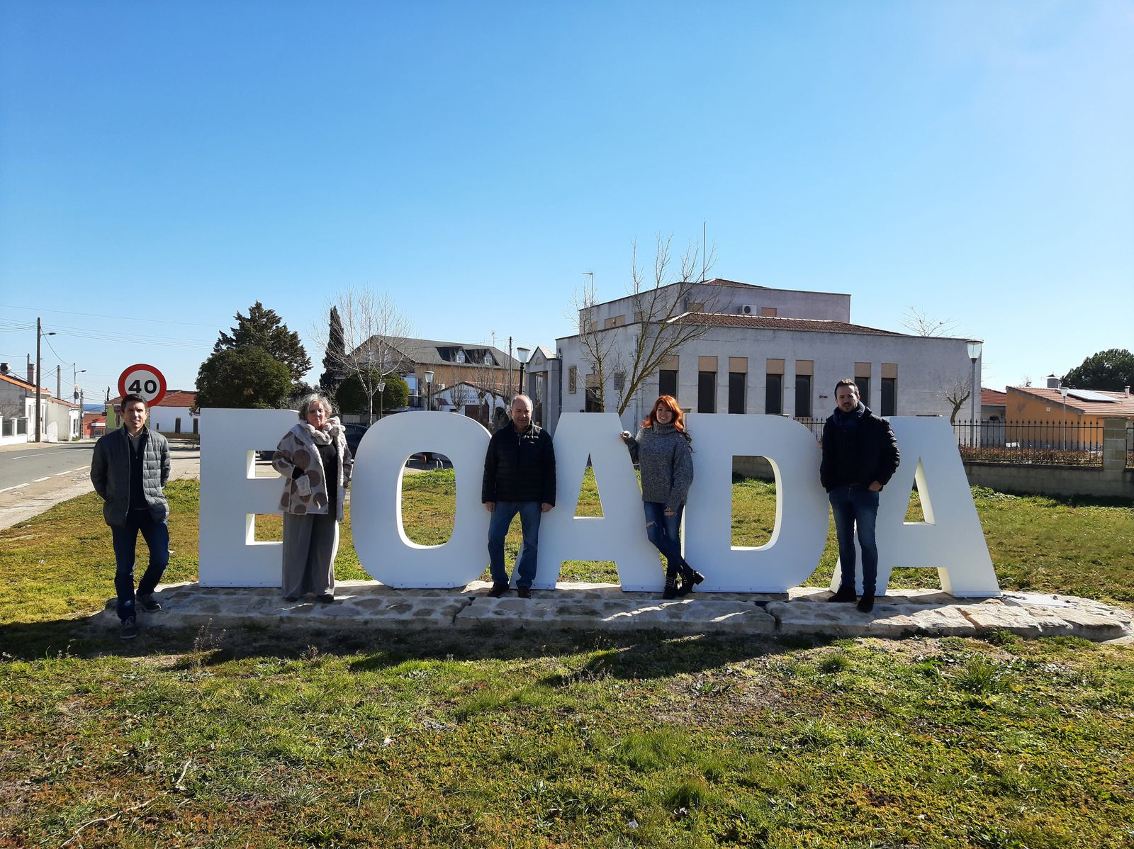 Visita institucional en Boada