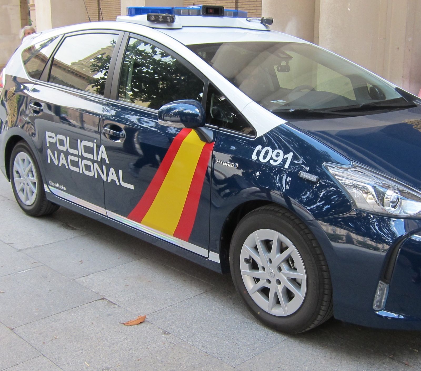 Coche de Policía Nacional Coche de Policía Nacional