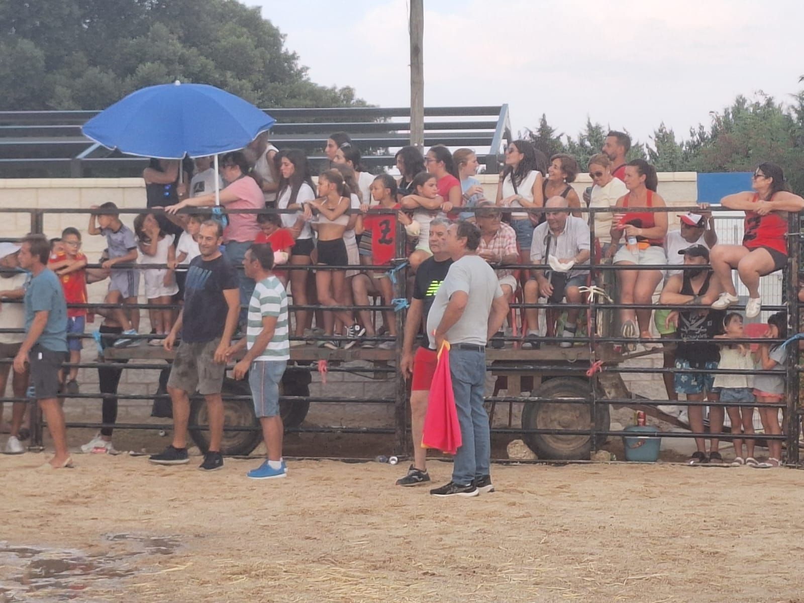 Cientos de personas disfrutan de las vaquillas de Valdelosa