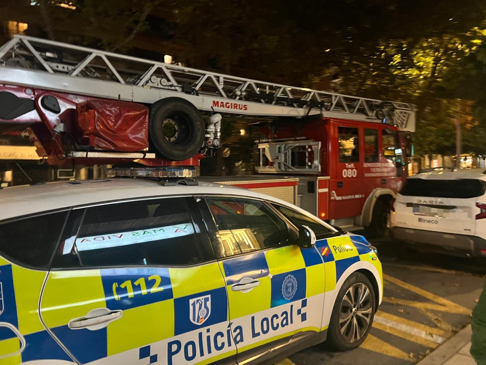 Una fuga de agua en una vivienda moviliza a los Bomberos de Salamanca a la avenida de Portugal