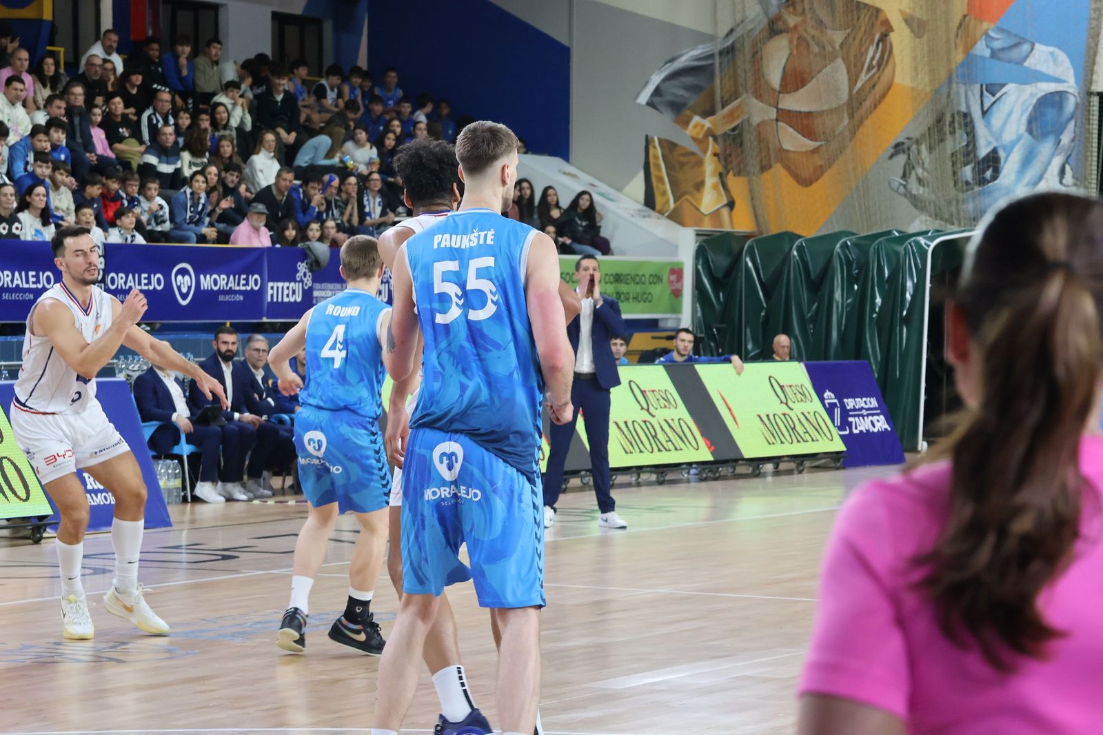 GALERÍA | Revive en imágenes el encuentro entre el CB Zamora y el Obradoiro