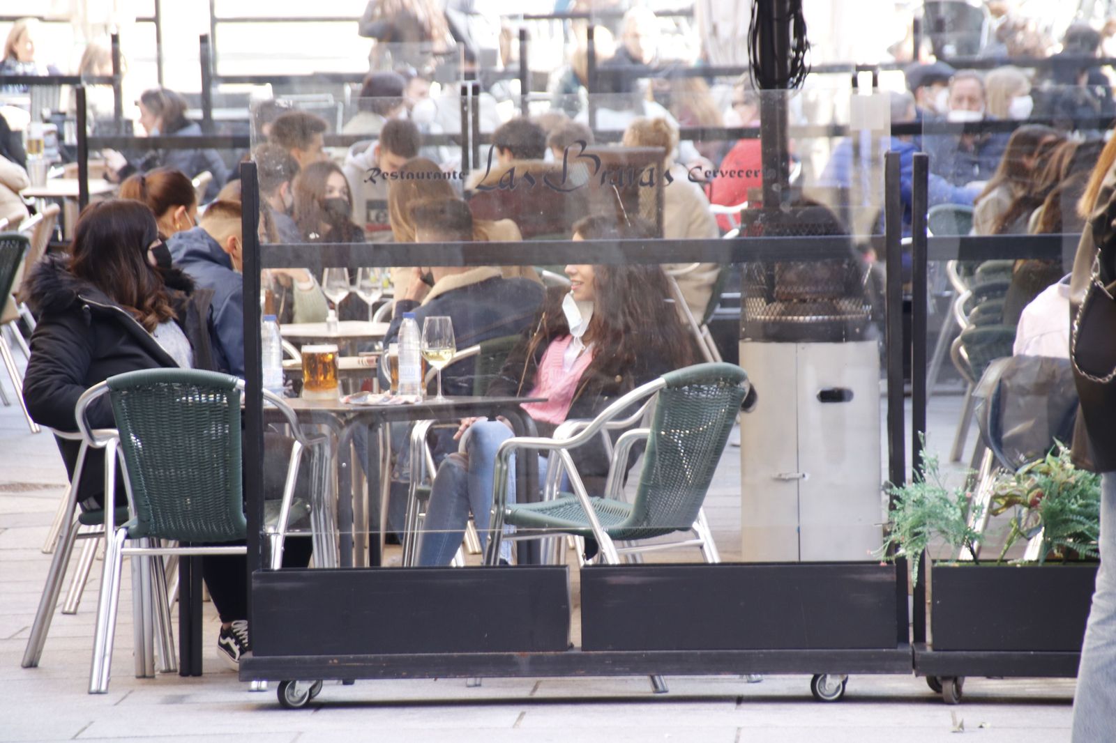 GALERÍA | Terrazas de Salamanca al sol