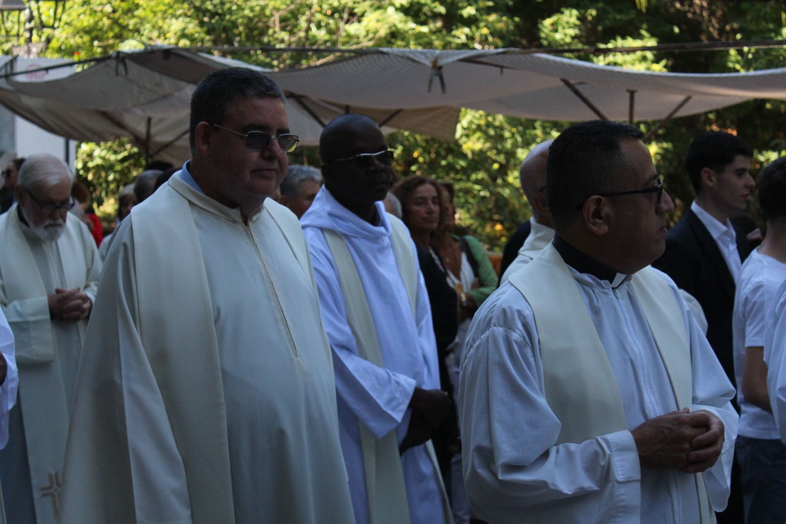 Béjar, misa y procesión en el santuario de Nuestra Señora del Castañar