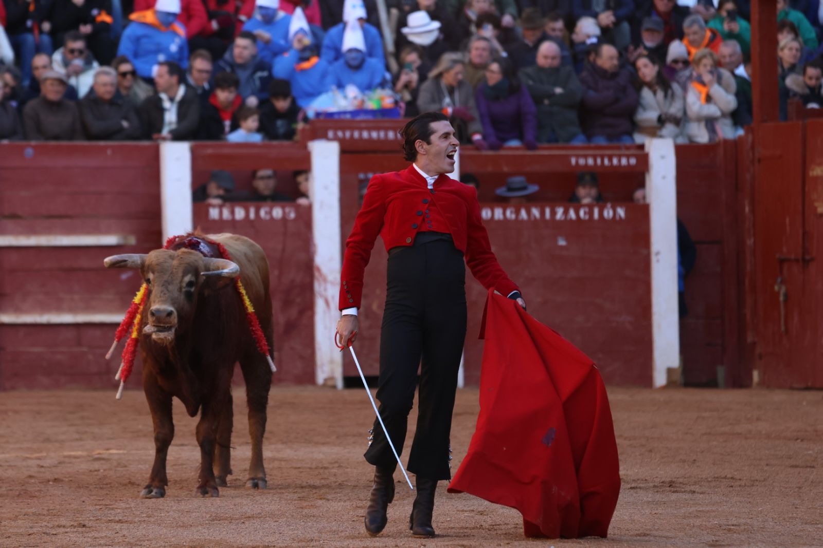 Festival taurino del Sábado en el Carnaval del Toro 2026 de Ciudad Rodrigo