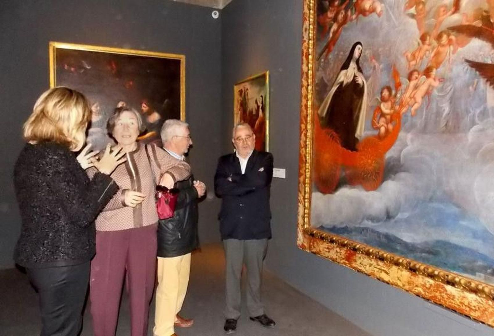 María Teresa Plá Noguera, visitante 25.000 en Las Edades del Hombre