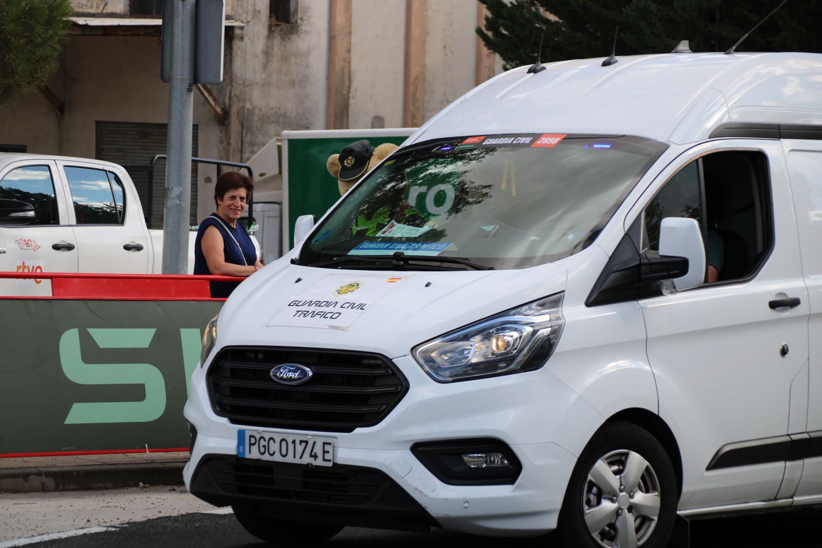 Así es el dispositivo de seguridad de la Guardia Civil en una etapa de La Vuelta