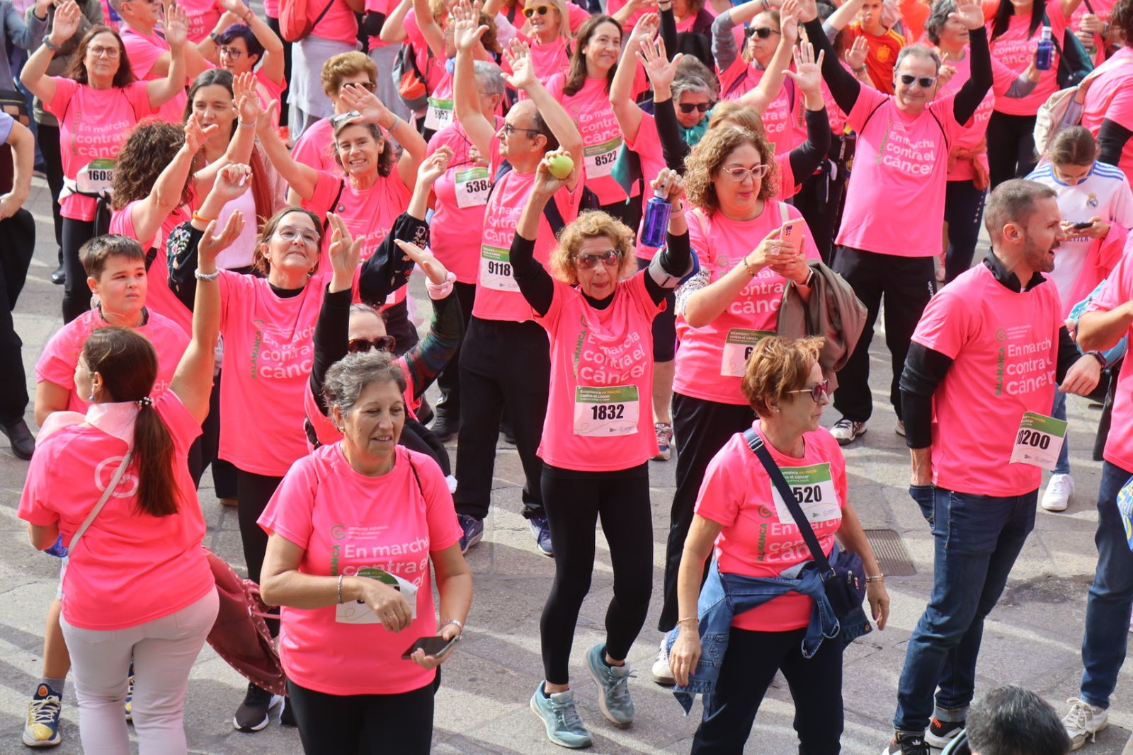 La marcha contra el cáncer vuelve a Salamanca un año más