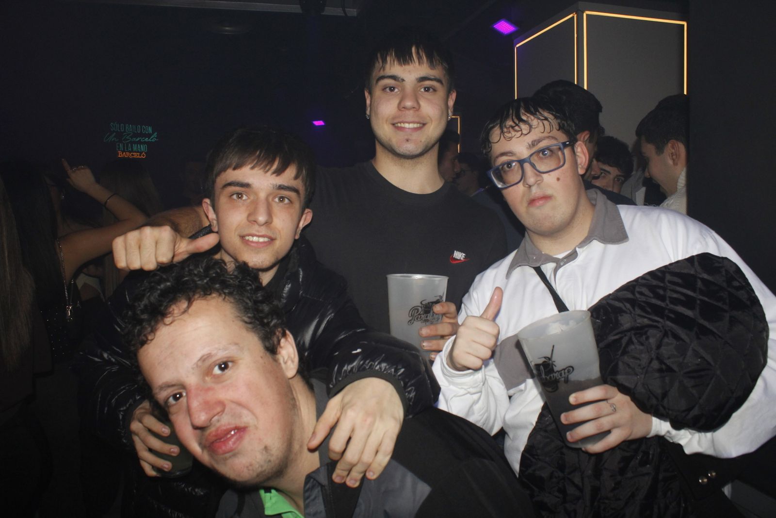 Salamanca de noche, sabado 28 de marzo