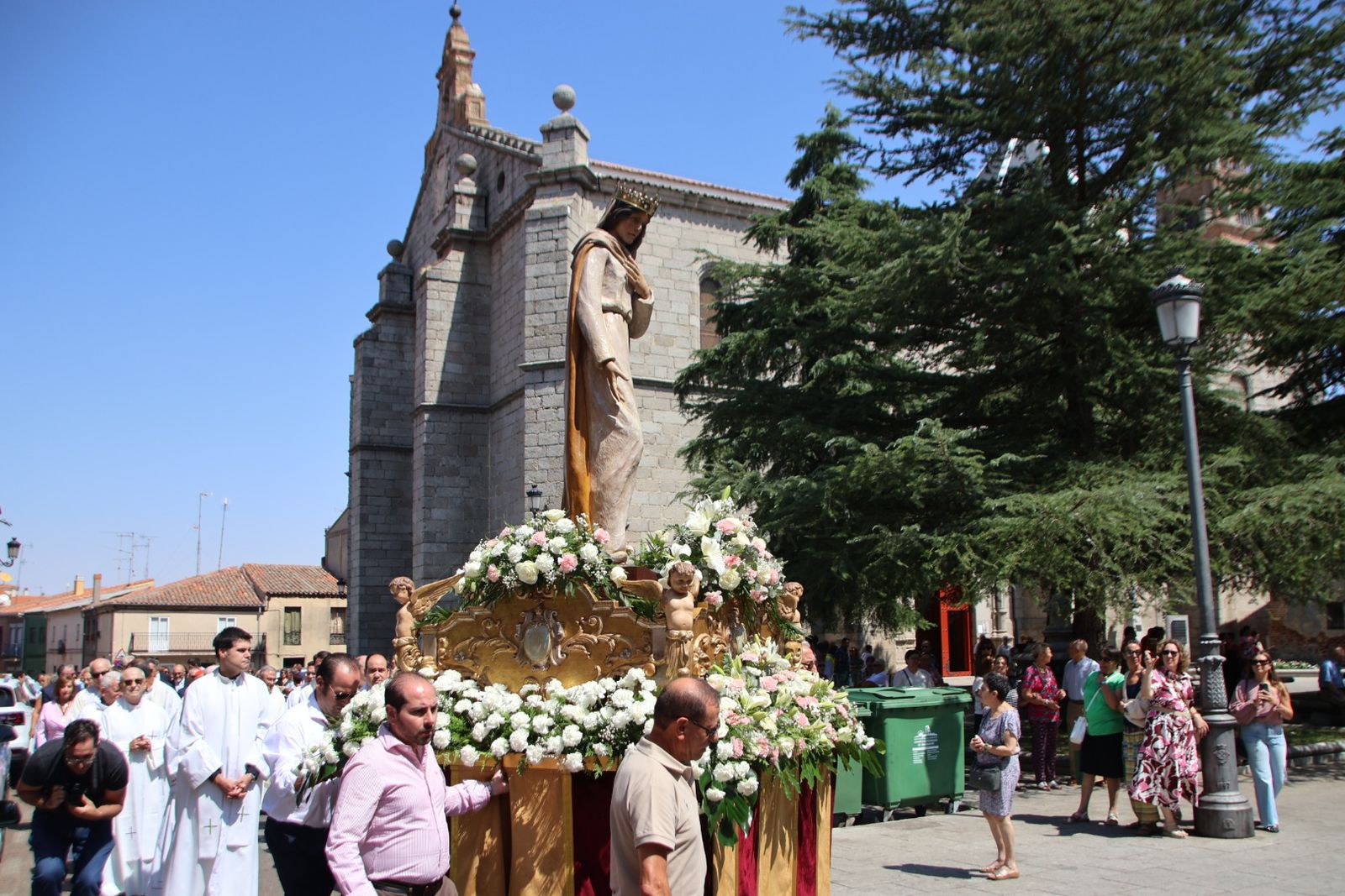 Peñaranda misa patrona y procesión