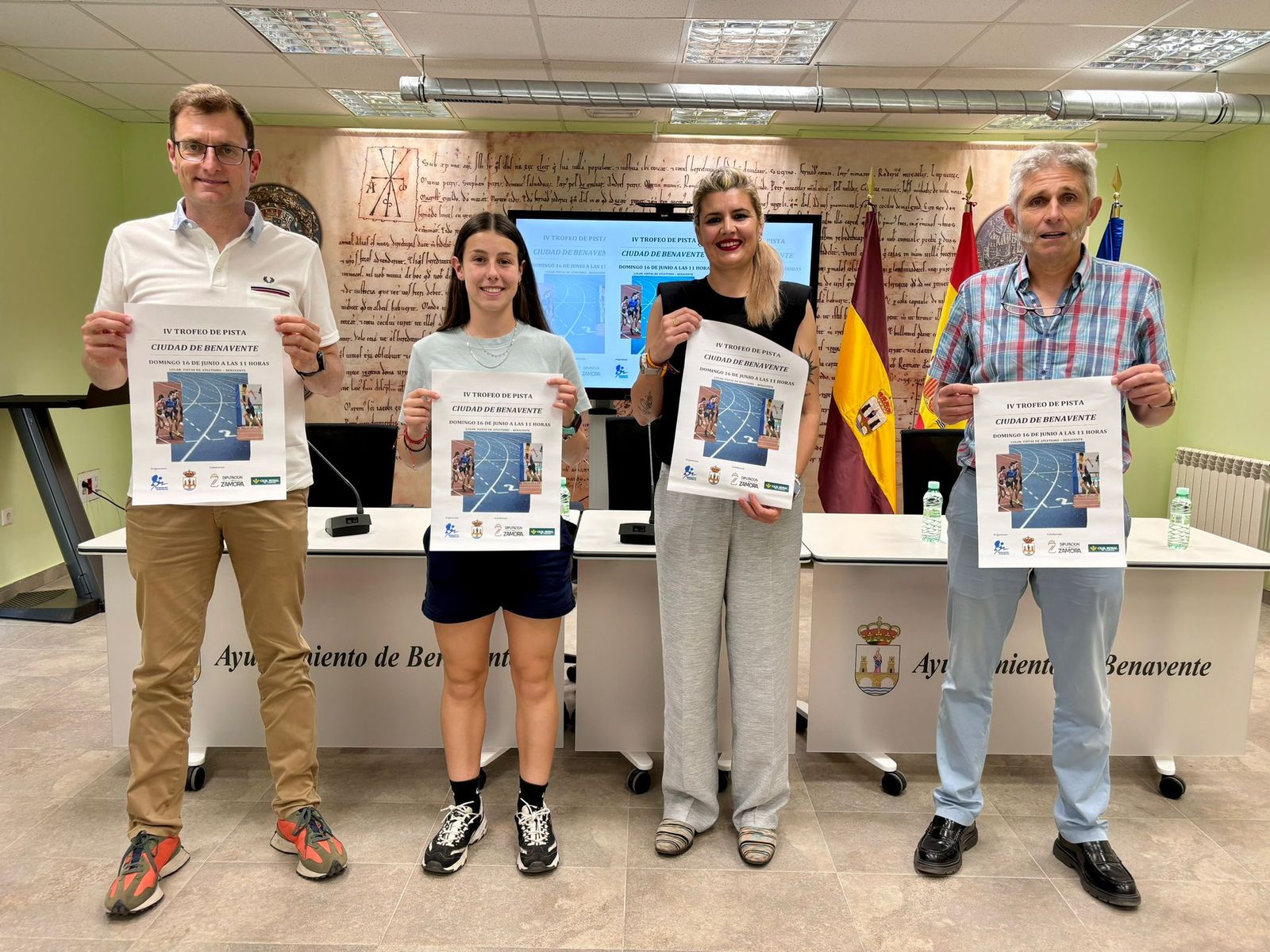 El Benavente Atletismo aguarda a su tradicional fiesta de fin de temporada con el Trofeo ‘Ciudad de Benavente’.