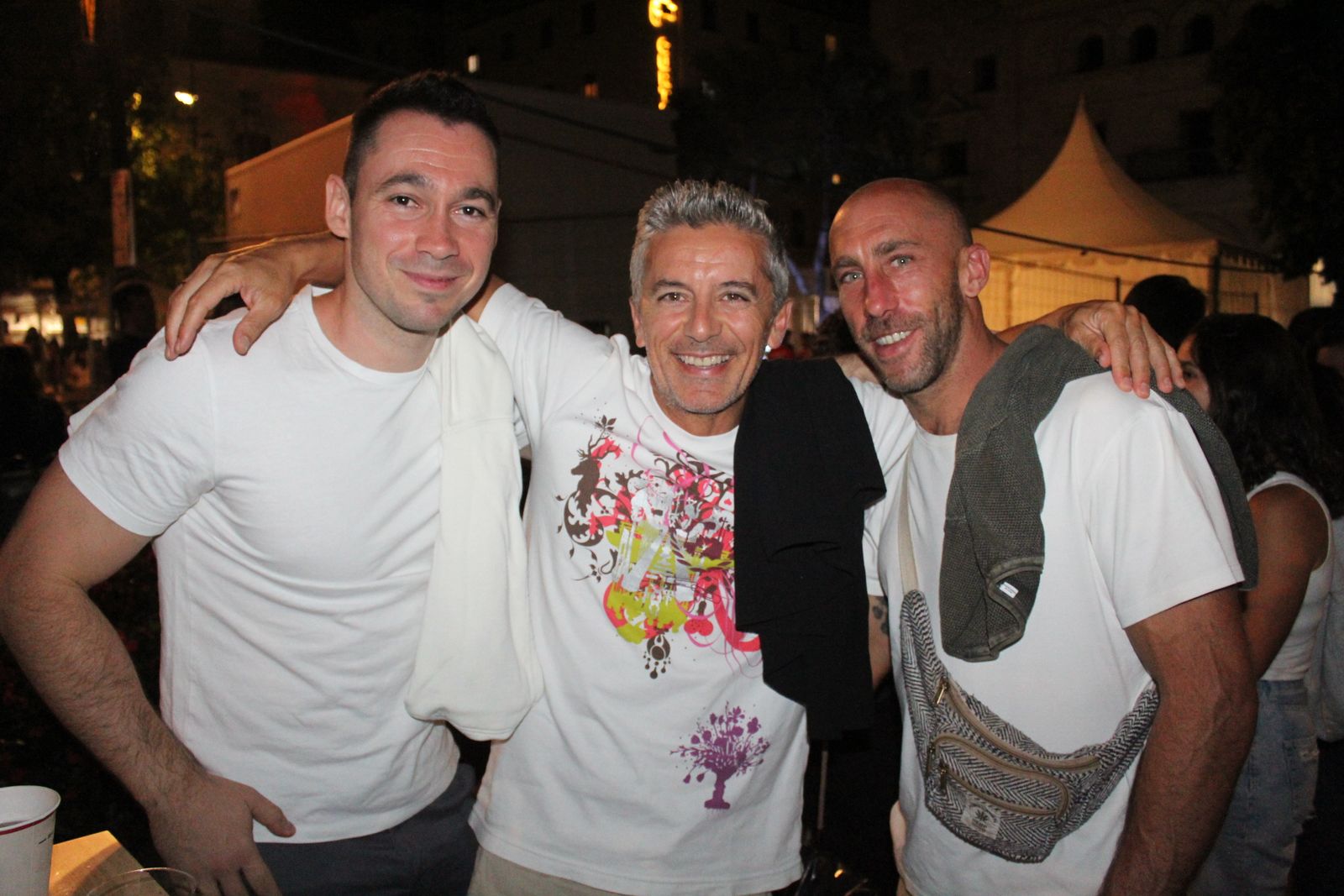 Ambiente en la Feria de Día en la tarde de este jueves